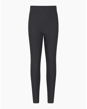 Mountain Warehouse Ladies Borg Lined Thermal Leggings - Blue