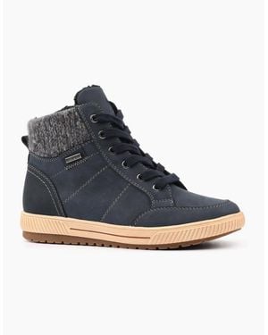 Lunar Finley Ankle Boots - Blue