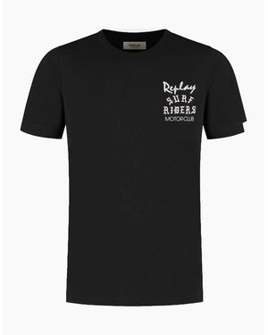 Replay Surf Riders T-Shirt - Black