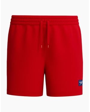 Speedo Volley Logo Swim Shorts - Red