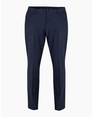 BOSS H Leon Mm C 224 10245447 01 Straight Leg Trousers - Blue