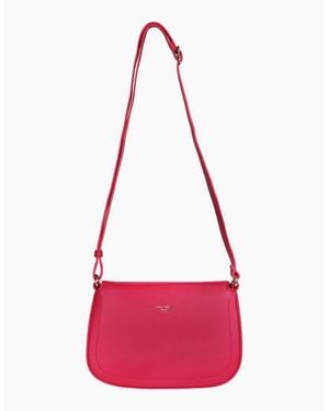 David Jones Lizzie Shoulder Bag - Red