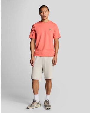 Lyle & Scott Cotton Sweat Short - Red