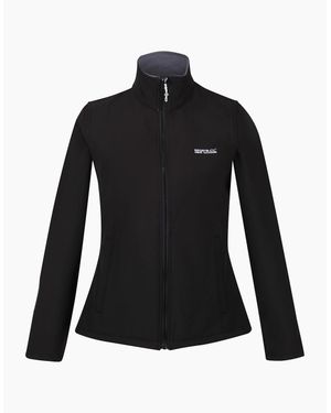 Regatta Ladies Connie V Softshell Walking Jacket - Black