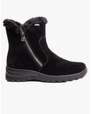 Rieker L7162-00 Ankle Boots - Black