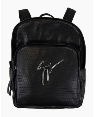 Giuseppe Zanotti Signature Borse Carry Backpack - Black