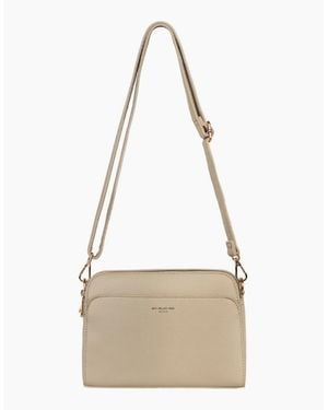 David Jones Madrid Shoulder Bag - Natural