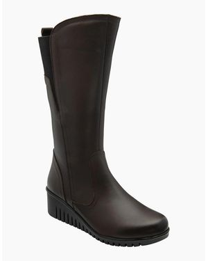 Lotus Fitzgerald Calf Boots - Black