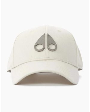 Moose Knuckles Logo Icon Cap S1-26 1705 Alabaster - White