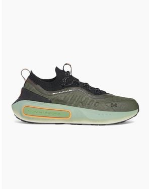 Under Armour Phantom 4 Lace-Up Sock Trainers - Green