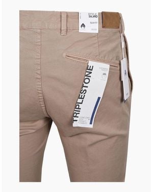 Brax Silvio Slim Chino Stone - Natural