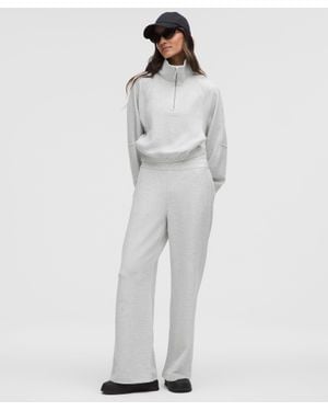 lululemon Scuba Mid-Rise Wide-Leg Pant - Gray