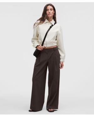 lululemon Daydrift Low-Rise Extra-Wide Leg Trouser - White