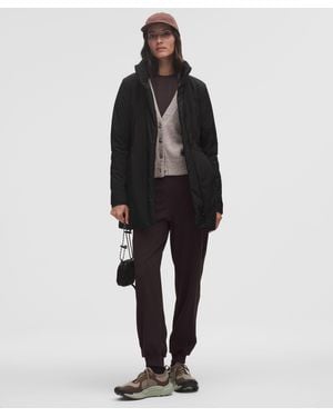 lululemon Sleek City Long Jacket - Black