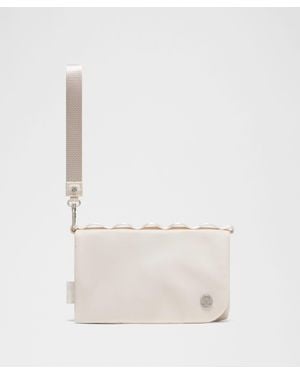lululemon Wallet Wristlet - White
