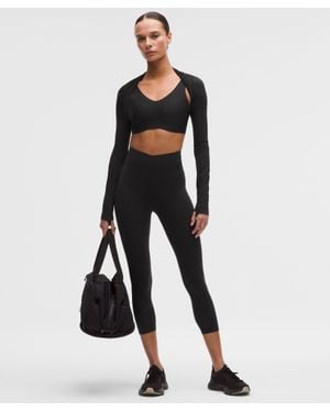 lululemon Glow Up Super-High-Rise Crop 23" - Black