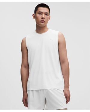 lululemon Textured Mesh Tennis Tank - White