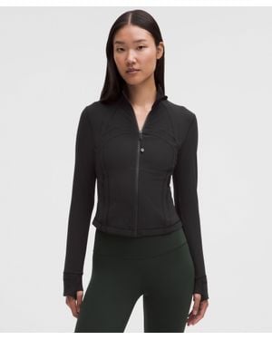 lululemon Define Cropped Jacket Nulu - Color Black - Size 12
