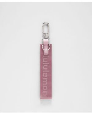 lululemon Never Lost Keychain - Pink