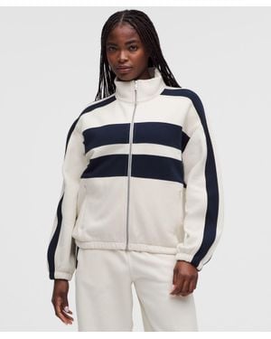 lululemon Steady State Oversized Funnel Full Zip - Blue