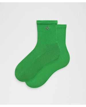 lululemon Daily Essential Quarter Socks - Green