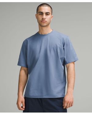 Lululemon フィットネス Tシャツ ターコイズ Lululemon Train to Be Seamless Short Sleeve T-Shirt - Ripple