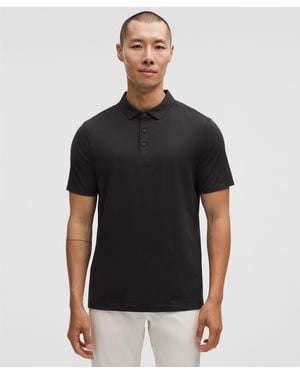 lululemon Evolution Short-Sleeve Polo Shirt - Black