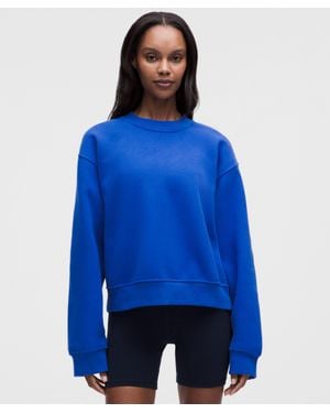 lululemon Steady State Superloft Crew - Blue