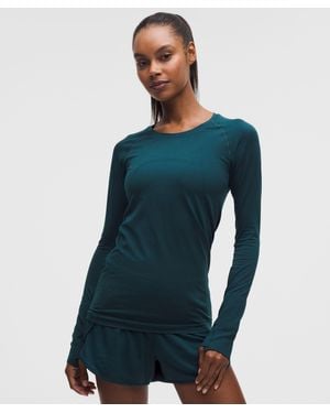 lululemon Swiftly Tech Long-Sleeve Shirt 2 - Blue