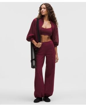 lululemon Define High-Rise Wide-Leg Pant - Red