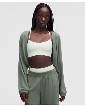 lululemon Becalm Shrug - Green