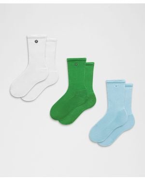 lululemon Daily Essential Crew Socks - Green