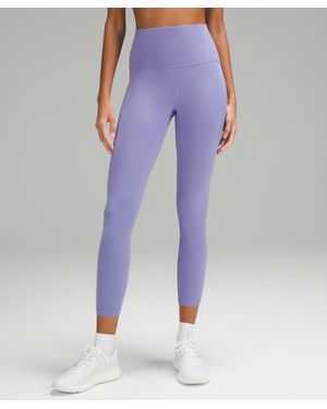 lululemon Wunder Train High-rise Tight Leggings With Pockets - 25" - Color Purple - Size 12