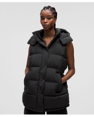 lululemon Wunder Puff 600-Down-Fill Mid-Length Vest - Black