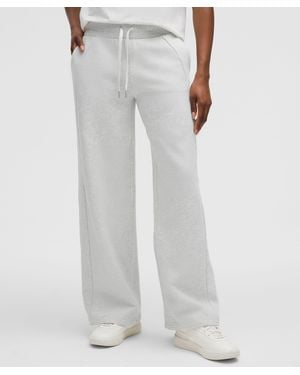 lululemon Scuba Mid-Rise Wide-Leg Pant - White
