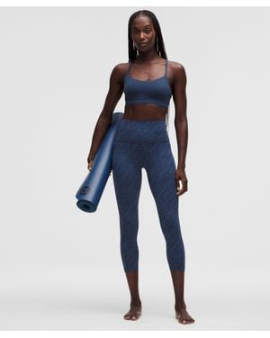 lululemon Align High-Rise Crop 23" - Blue