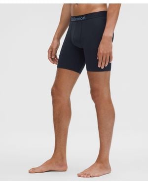 lululemon Soft Stretch Active Boxer Brief 7" - Blue