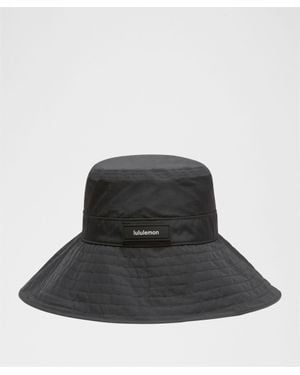 lululemon Extra-Wide Brim Sun Hat - Black