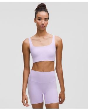 lululemon Bend This Scoop And Square Bra Light Support, A-C Cups - White