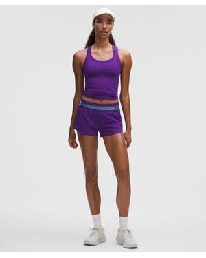 lululemon Hotty Hot High-Rise Lined Short 2.5" - Purple