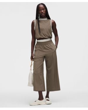 lululemon Breezily Mid-Rise Cropped Pant - Natural