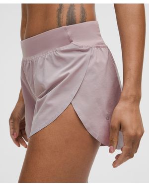 lululemon Fast And Free High-Rise Classic-Fit Split Short 3" - Multicolor