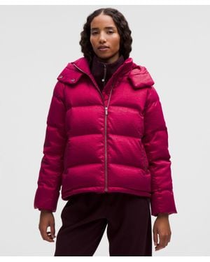 lululemon Wunder Puff 600-Down-Fill Jacket - Red