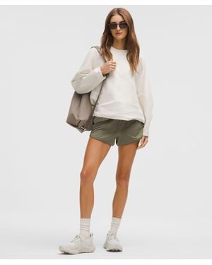 lululemon Swiftly Mid-Rise Short 3" - Natural