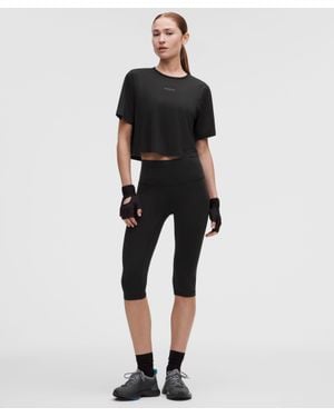lululemon Wunder Train High-Rise Crop 15" - Black