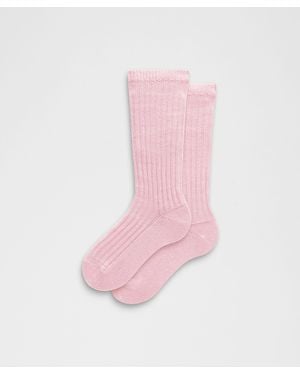 lululemon Crew-Length Ragg Socks - Pink