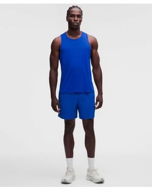 lululemon Pace Breaker Linerless Short 7" - Blue