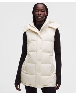 lululemon Wunder Puff 600-Down-Fill Mid-Length Vest - Brown