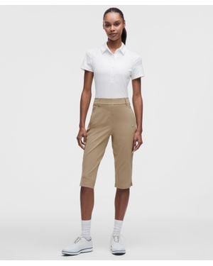 lululemon High-Rise Golf Pull-On Cropped Pant 16" - Natural