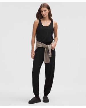 lululemon Becalm Cinch-Waist Jumpsuit - Black